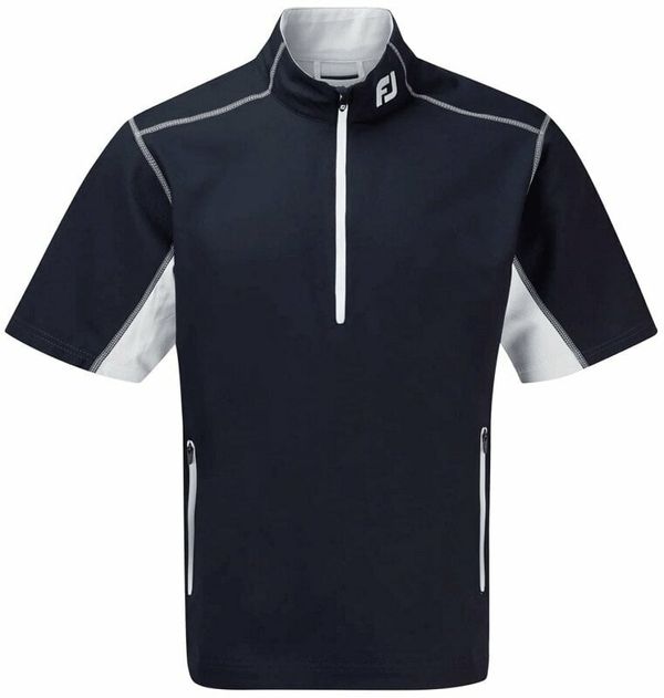 Footjoy Footjoy Half Zip S/S Navy White S