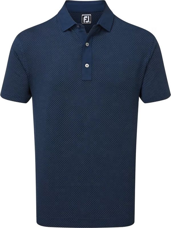 Footjoy Footjoy Jacquard Dot Navy/White L Polo majice