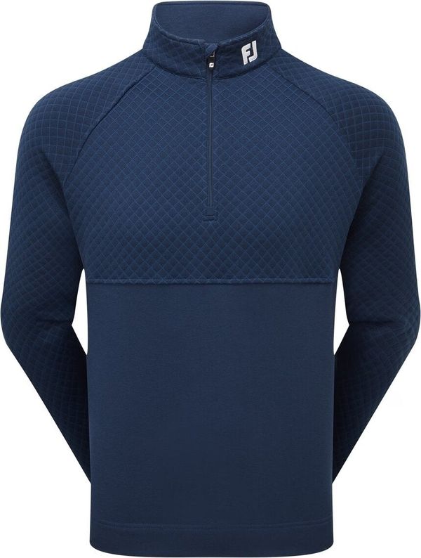 Footjoy Footjoy Jacquard Thermal Navy L Pulover