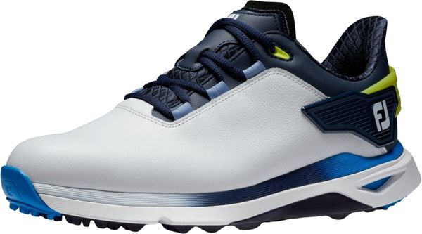 Footjoy Footjoy PRO SLX Mens Golf Shoes White/Navy/Blue 43