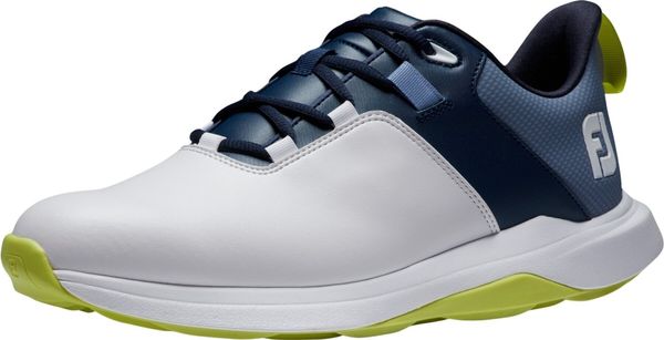 Footjoy Footjoy ProLite Mens Golf Shoes White/Navy/Lime 40,5