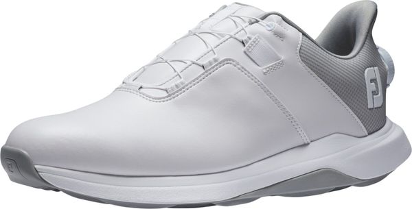 Footjoy Footjoy ProLite Mens Golf Shoes White/White/Grey 40,5