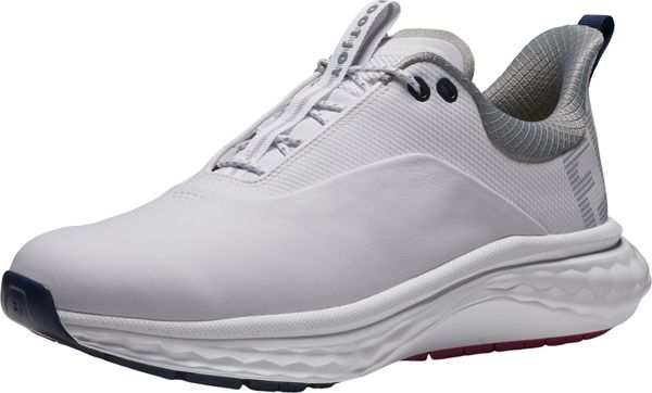 Footjoy Footjoy Quantum Mens Golf Shoes White/Blue/Pink 41