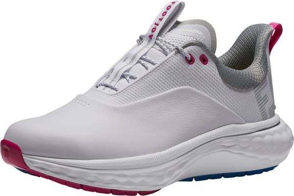 Footjoy Footjoy Quantum Womens Golf Shoes White/Blue/Pink 36,5