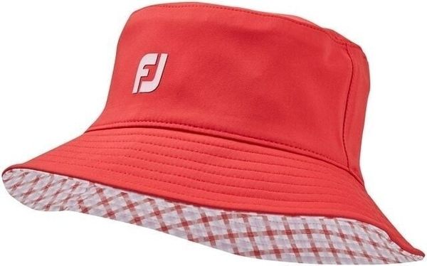 Footjoy Footjoy Reversible Bucket Hat Red/Gingham