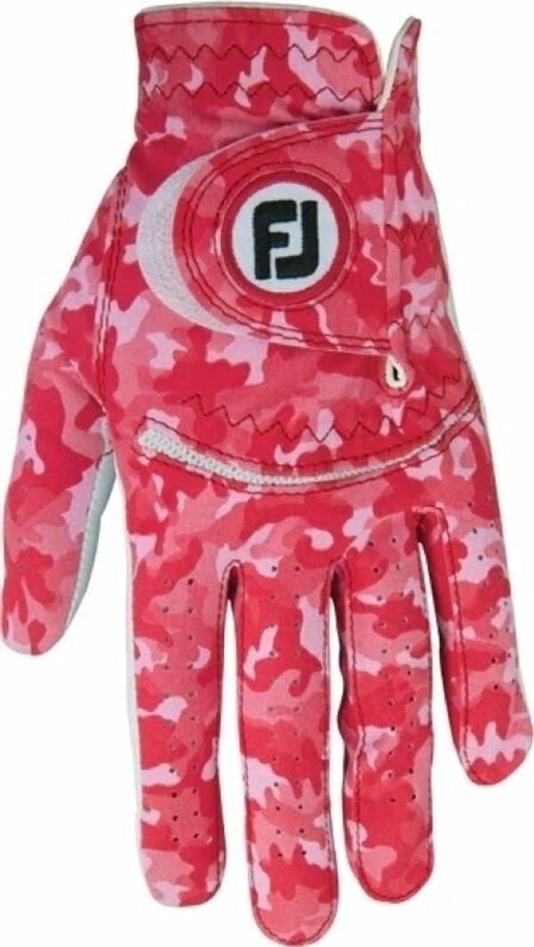 Footjoy Footjoy Spectrum Red Camo Leva roka L Ženske rokavice