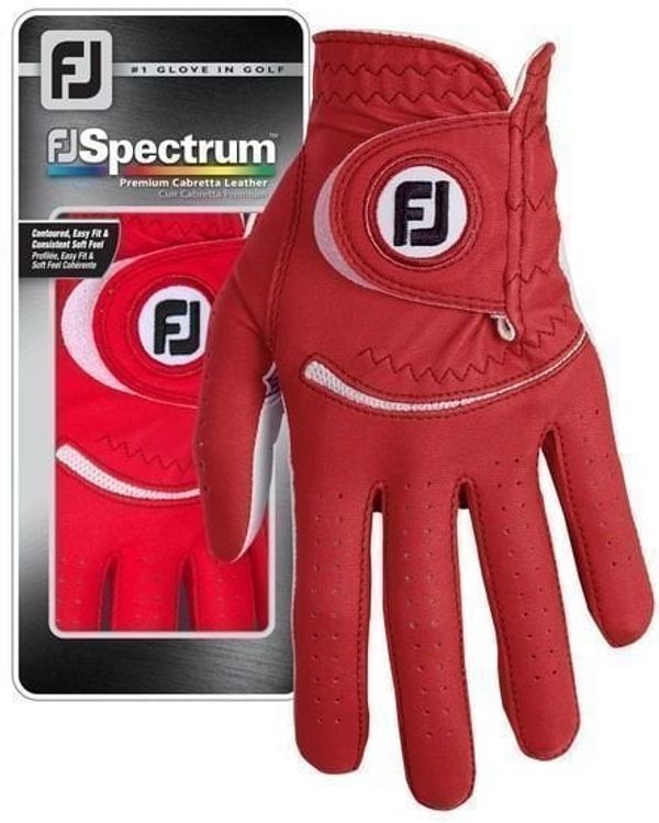 Footjoy Footjoy Spectrum Red Leva roka XL Moške rokavice