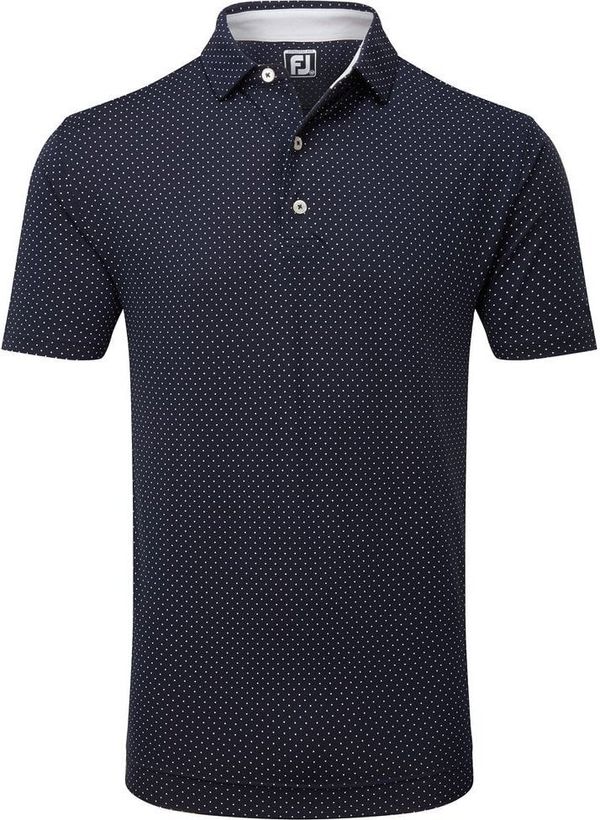 Footjoy Footjoy Stretch Dot Print Lisle Navy/White XL