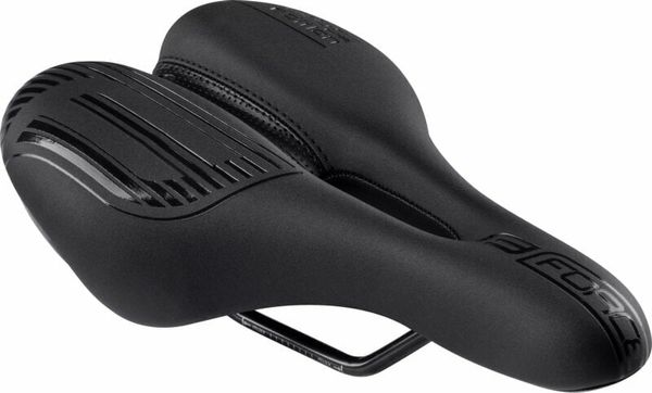 Force Force Zara Tourist Lady Saddle Black Nerjavno jeklo Sedlo