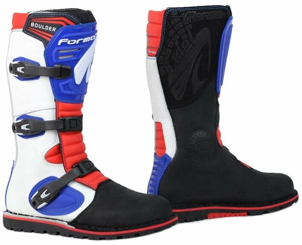 Forma Boots Forma Boots Boulder White/Red/Blue 42 Motoristični čevlji