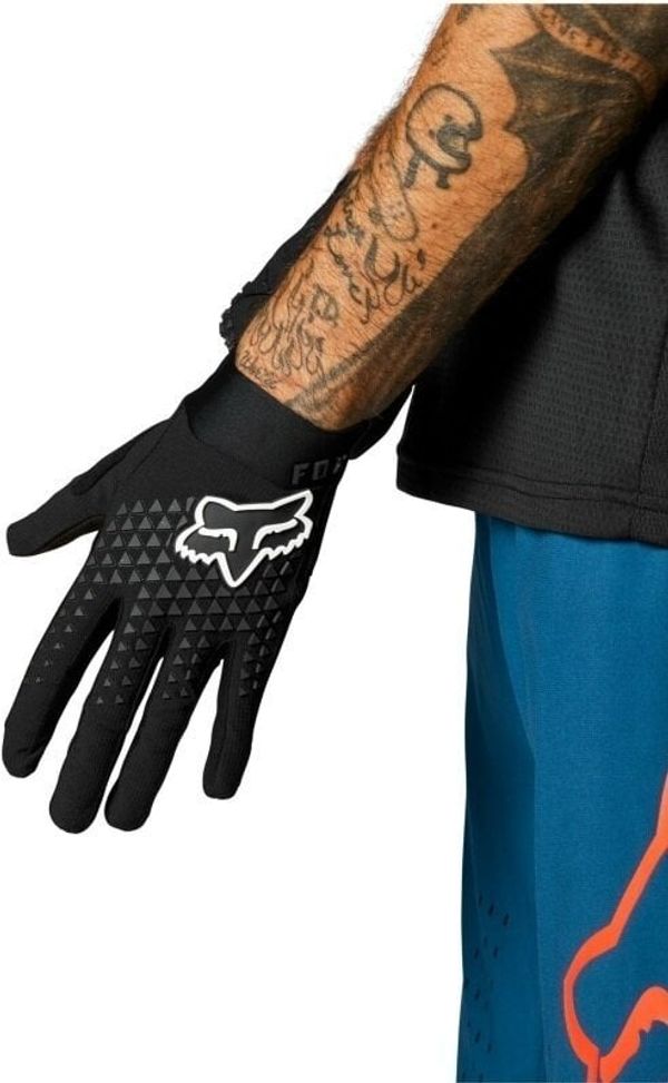 FOX FOX Defend Glove Black/White XL Kolesarske rokavice