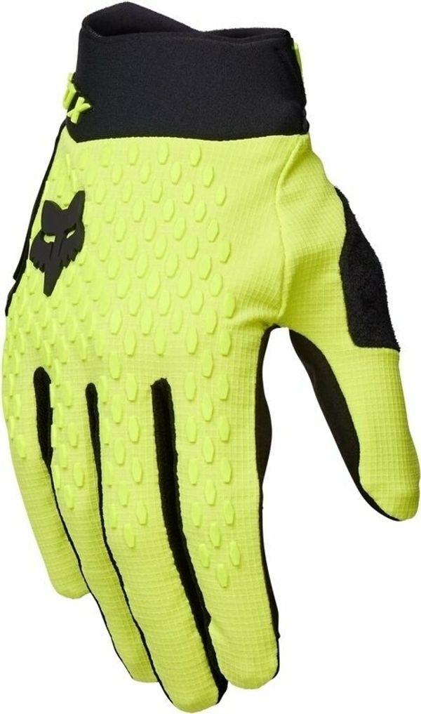 FOX FOX Defend Gloves Fluorescent Yellow L Kolesarske rokavice