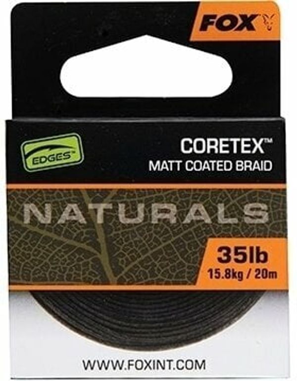 Fox Fishing Fox Fishing Edges Naturals Coretex 20 m 35 lbs-15,8 kg Vrvica