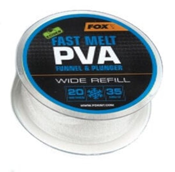 Fox Fishing Fox Fishing Edges PVA Mesh Refill Fast Melt Wide 20 m 35 mm PVA mreža