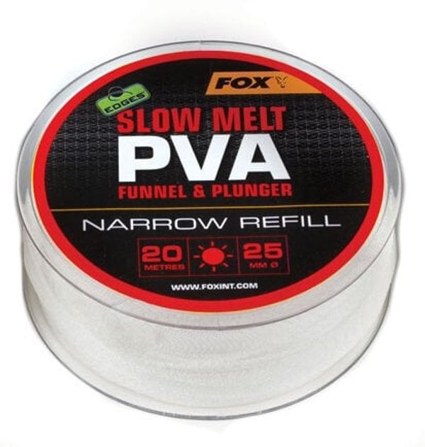 Fox Fishing Fox Fishing Edges PVA Mesh Refill Slow Melt Narrow 20 m 25 mm PVA mreža