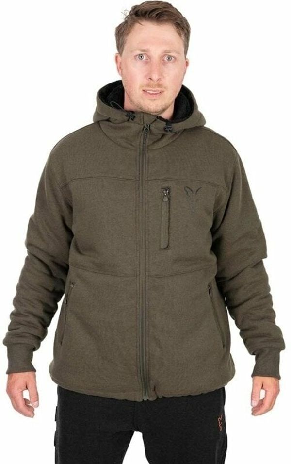 Fox Fishing Fox Fishing Jopa Collection Sherpa Hoody Green/Black 2XL