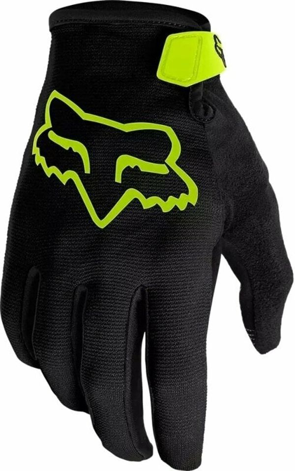 FOX FOX Ranger Gloves Black/Yellow XL Kolesarske rokavice