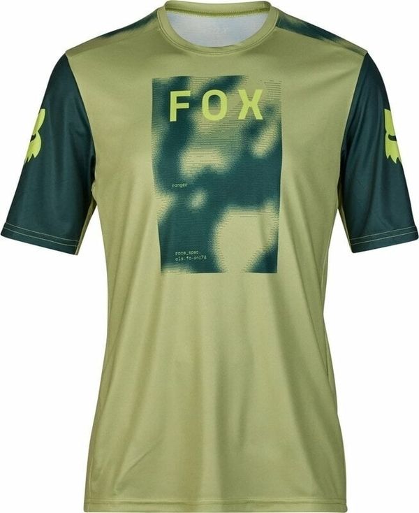 FOX FOX Ranger Taunt Race Short Sleeve Jersey Jersey Pale Green L