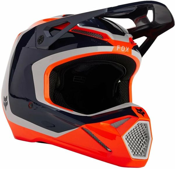 FOX FOX V1 Nitro Helmet Fluorescent Orange M Čelada