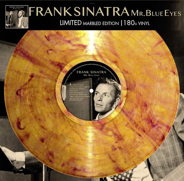 Frank Sinatra Frank Sinatra - Mr. Blue Eyes (Limited Edition) (Numbered) (Marbled Coloured) (LP)