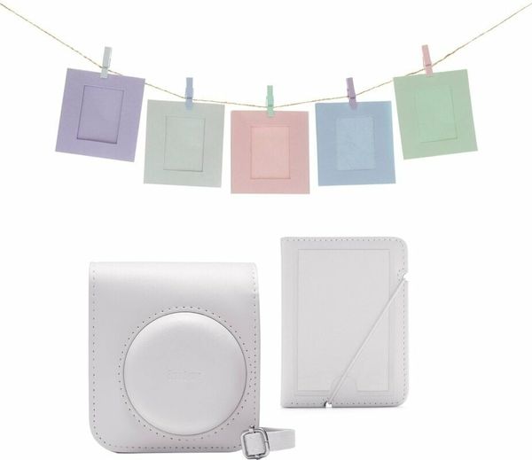 Fujifilm Instax Fujifilm Instax Mini 12 Accessory Kit White Ovitek za fotoaparat