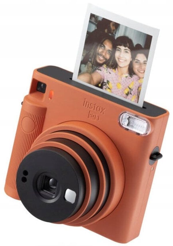 Fujifilm Instax Fujifilm Instax Sq1 Terracotta Orange