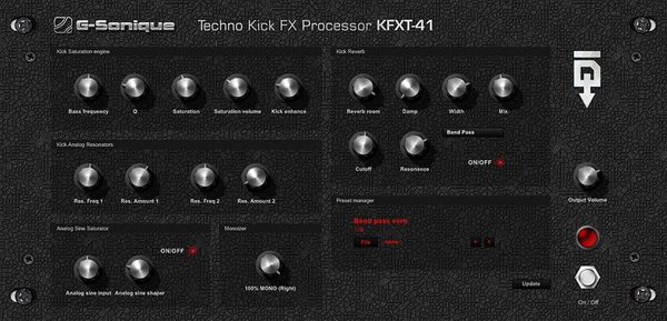 G-Sonique G-Sonique KFXT-41 Techno Kick Processor (Digitalni izdelek)