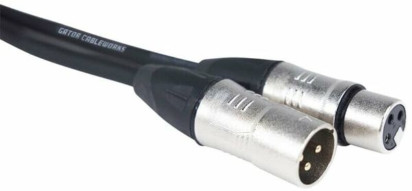 Gator Cableworks Gator Cableworks Backline Series XLR Speaker Cable Črna 9 m