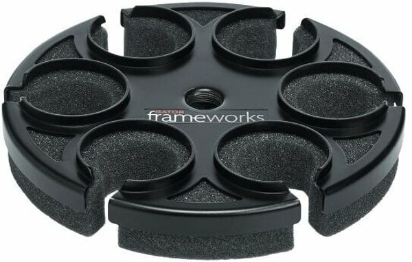 Gator Frameworks Gator Frameworks Mic 6 Tray Dodatna oprema za stojalo za mikrofon