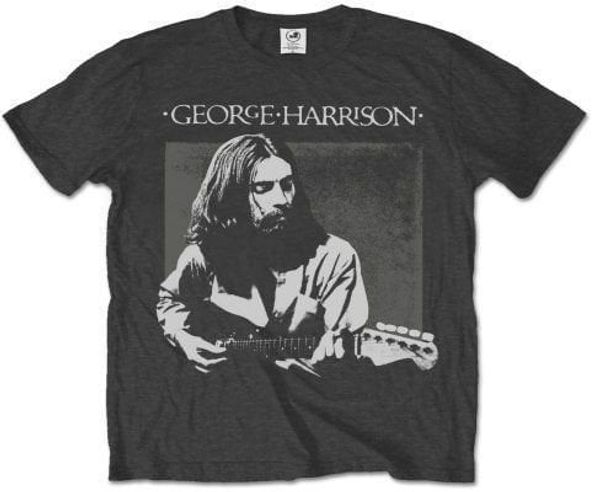 George Harrison George Harrison Majica Live Portrait Unisex Charcoal Grey L