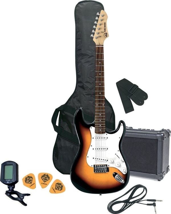 GEWA GEWA E-Guitar RC-100 Set 3-Tone Sunburst Električna kitara