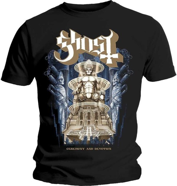 Ghost Ghost Majica Ceremony & Devotion Unisex Black L