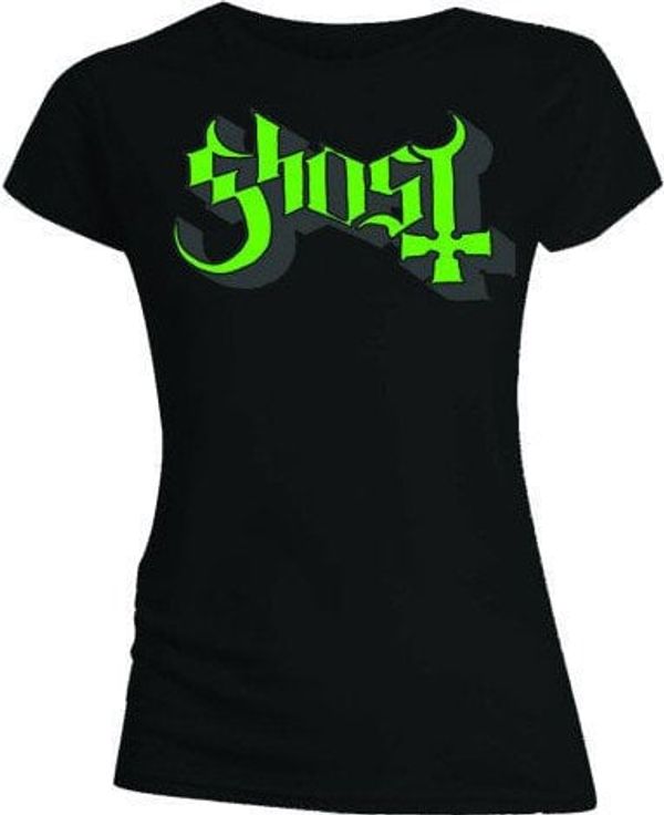 Ghost Ghost Majica Green/Grey Keyline Logo Womens Black S