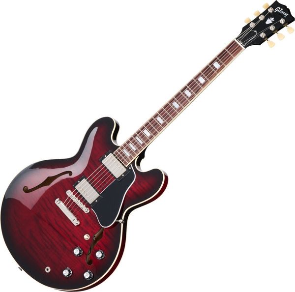 Gibson Gibson ES-335 Figured Blood Moon Burst Jazz kitara (polakustična)