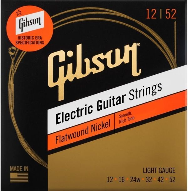 Gibson Gibson Flatwound 12-52