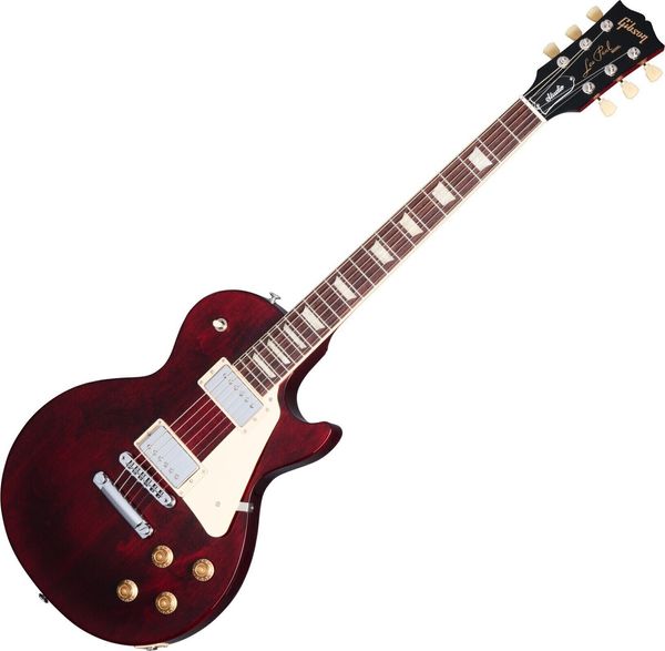 Gibson Gibson Les Paul Studio (Cream Trim) Wine Red Električna kitara