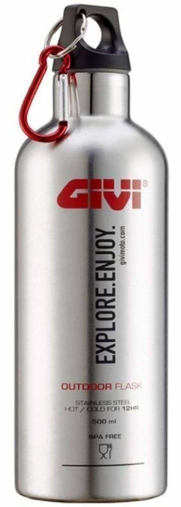 Givi Givi STF500S Stainless Steel Thermal Flask 500ml