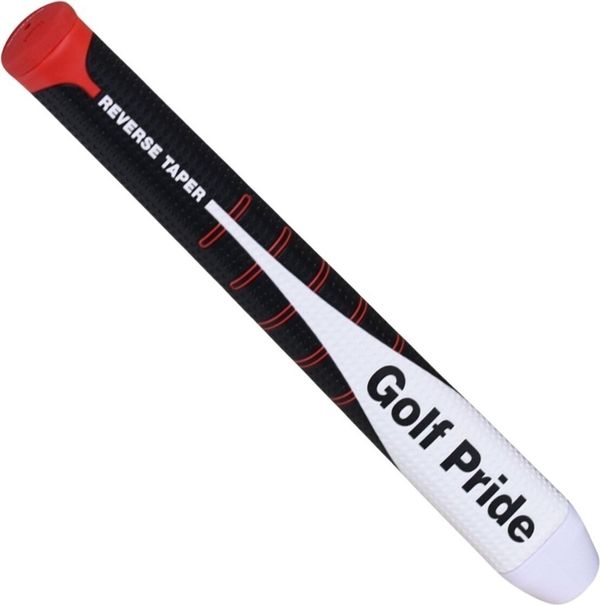 Golf Pride Golf Pride Reversed Taper Flat Large Black/White/Red Grip