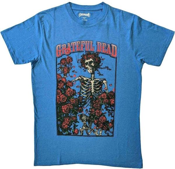 Grateful Dead Grateful Dead Majica Bertha & Logo Unisex Blue 2XL