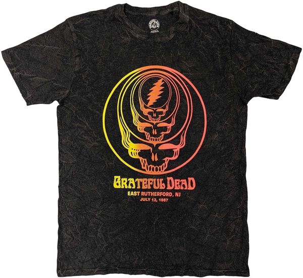 Grateful Dead Grateful Dead Majica Concentric Skulls Unisex Black 2XL