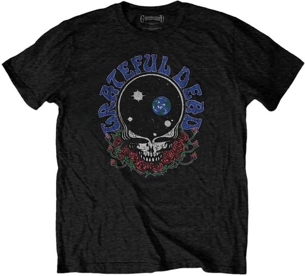 Grateful Dead Grateful Dead Majica Space Your Face & Logo Unisex Black 2XL