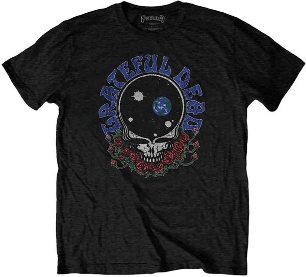 Grateful Dead Grateful Dead Majica Space Your Face & Logo Unisex Black XL