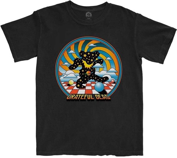 Grateful Dead Grateful Dead Majica Stars Bear Unisex Black L