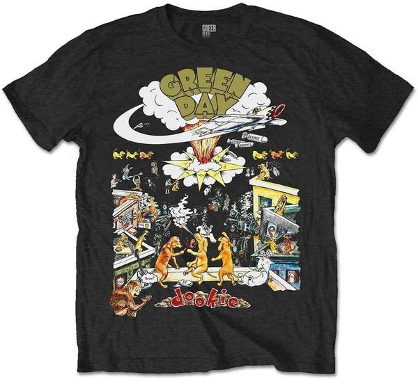 Green Day Green Day Majica 1994 Tour Unisex Black L