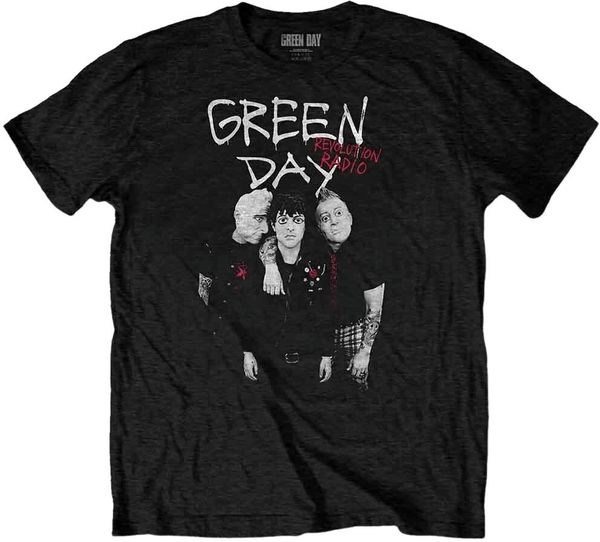 Green Day Green Day Majica Red Hot Unisex Black 2XL