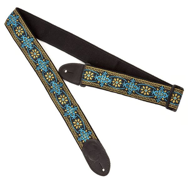 Gretsch Gretsch Brand Guitar Strap Blue/Orange