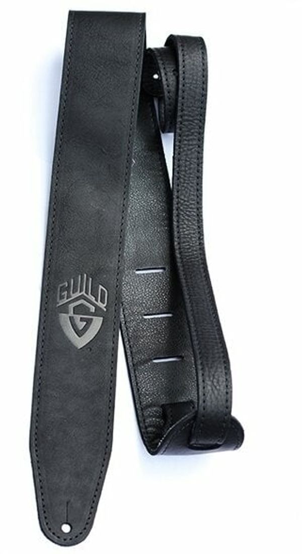 Guild Guild Strap Standard Leather Pas za kitaro Black