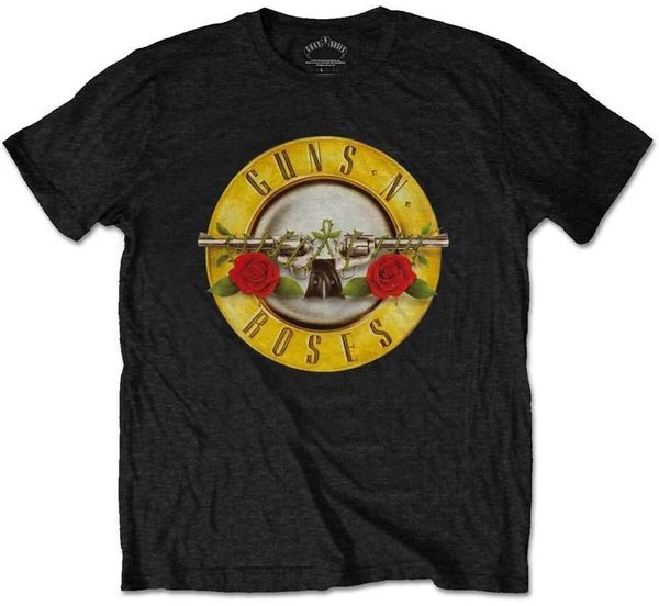 Guns N' Roses Guns N' Roses Majica Classic Logo Unisex Black 2XL