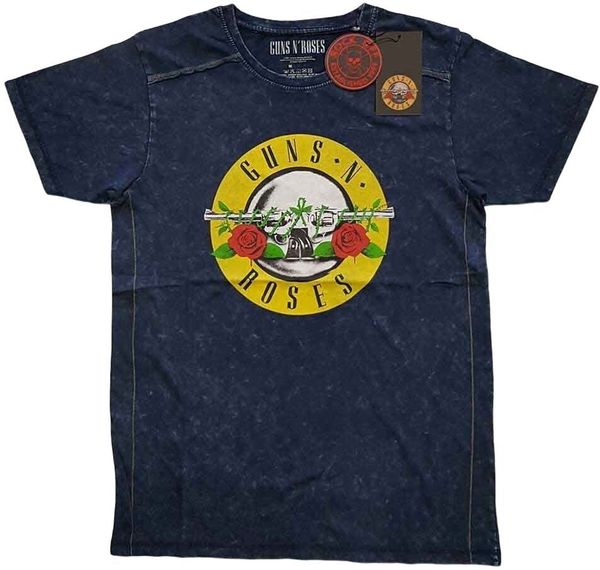 Guns N' Roses Guns N' Roses Majica Classic Logo Unisex Navy Blue 2XL