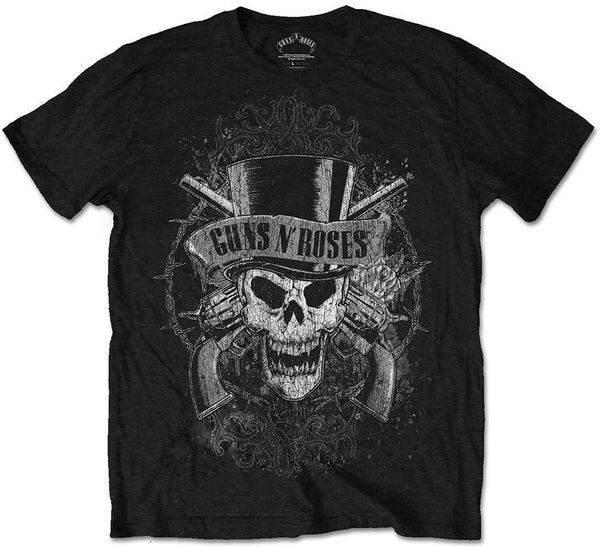 Guns N' Roses Guns N' Roses Majica Faded Skull Unisex Black 2XL